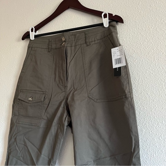 Violets & Roses Green Cargo / Chino Straight Leg Pants Size 8 / 29 - Picture 1 of 7